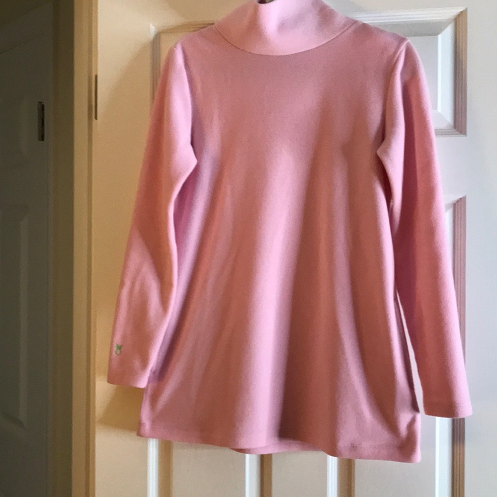Dudley Stephens Cobble Hill Turtleneck Pink Size S